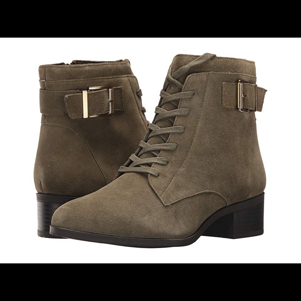 Silky Cow Suede Ankle Bootie- price negotiable